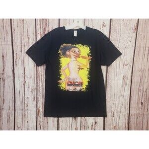 Travis Scott Medium T-Shirt Circus Maximus Black Ring Spun Cotton Crew Short